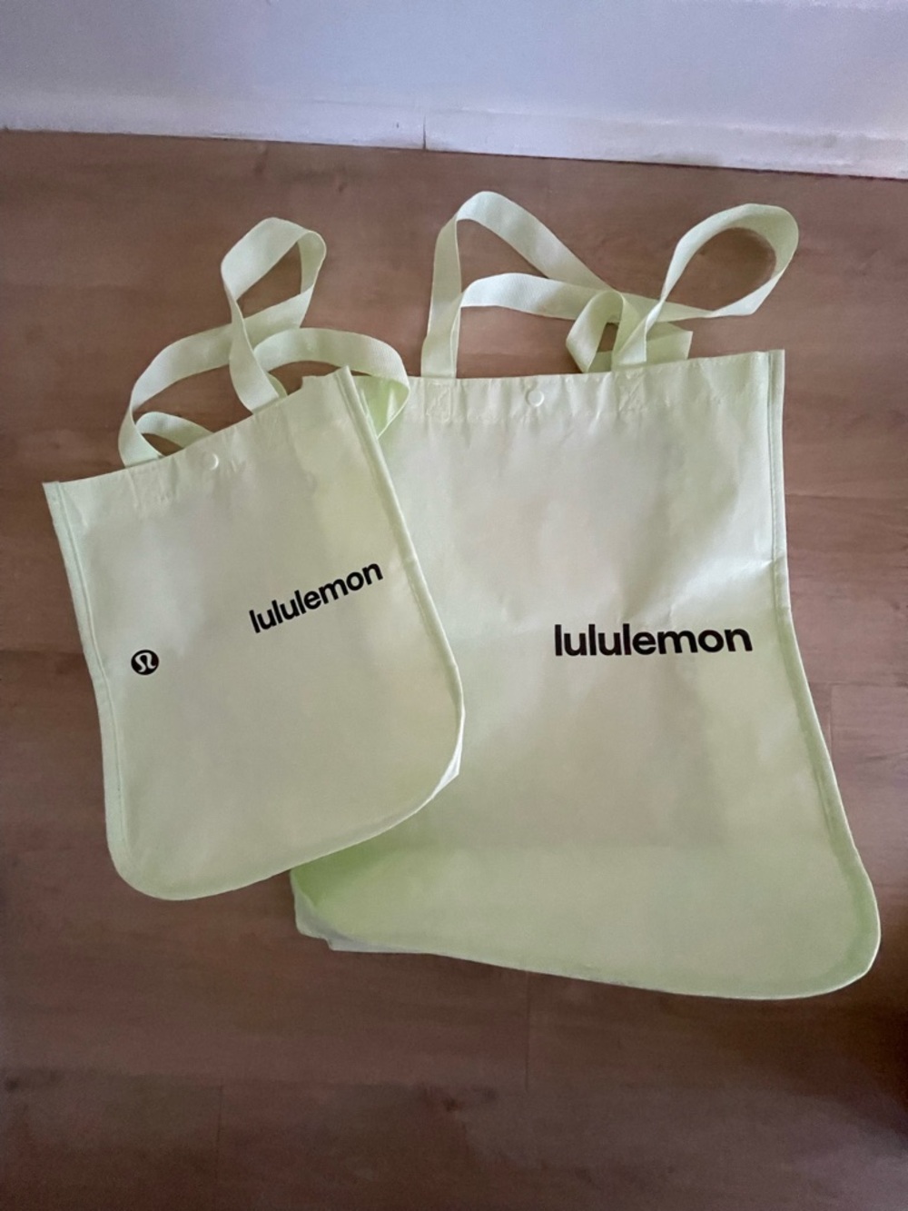 lululemon athletica Light Yellow Tote Duo